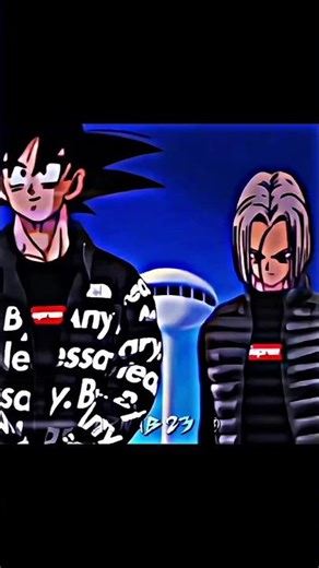 Goku Vegeta and Trunks drip form ☠️#goku #dragonball #vegeta #trunks