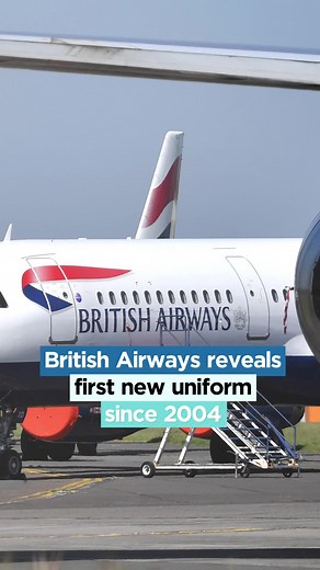 British Airways has unveiled a new uniform for the first time in nearly 20 years. Female cabin crew will be able to wear jumpsuits in what the company described as “an airline first”, but male pilots and crew will not be able to wear skirts. What do you think? #britishairways | London Live