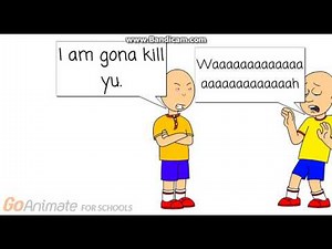 How To make Caillou in Goanimate