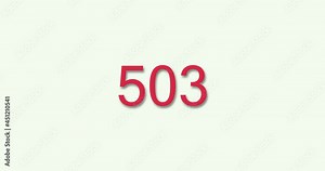 Countdown from 0 to 1000 in 10 seconds animation. 4K resolution animation. Minimal style Red numbers countdown on white background.