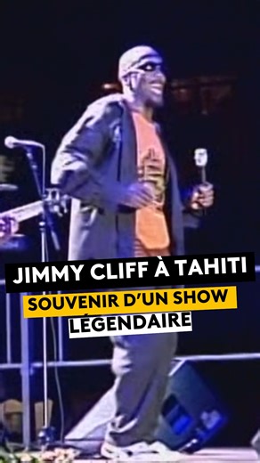 🌺✨🎶 Jimmy Cliff, légende du reggae, s’éteint. Ses concerts à Tahiti restent gravés. #music #jimmycliff #reggae | Polynésie la 1ère