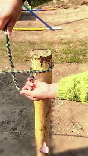 Quick Pile Lock Knot🪢 Tutorial📿Locks in one wrap✅ Tighter when pulled!