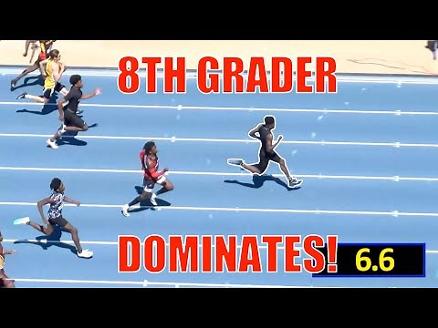 THIRD FASTEST 100m By An 8th Grader Ever! | 2022 adidas Outdoor Nationals