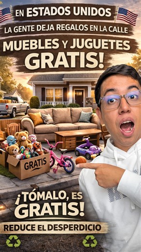 ¿Es verdad que en Estados Unidos dejan en la calle, muebles, sofas, sillas y juguetes ? ¿Qué opina usted, recogería de la calle lo que dejan? #wintorabc #eeuu #desmoines #desmoines #juguetes #basura #BuenEstado | Wintor ABC
