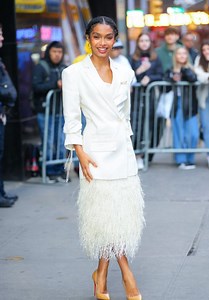 Yara Shahidi - Outside GMA in New York City 04/24/2023 • CelebMafia