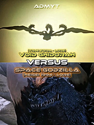 Void Ghidorah VS Space Godzilla 1994