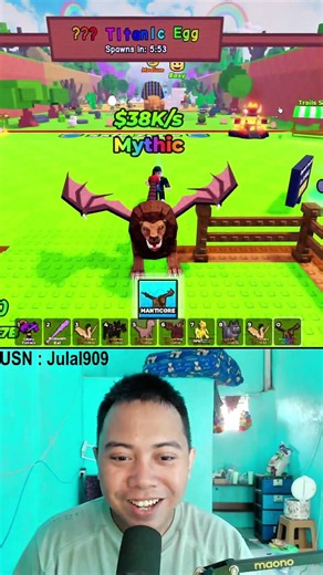 Keberuntunganku di Private Server Roblox!