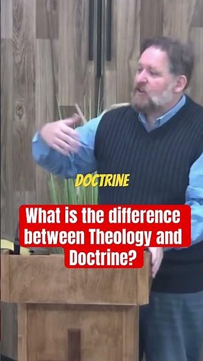 What is the difference between Theology and Doctrine?