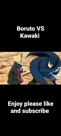kawaki vs boruto full fight