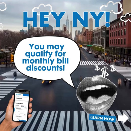 Like you, we live and work here, and we know rising costs are making energy affordability more important than ever. We advocated to expand our Energy Affordability Program so more people can save on their bills. Learn more and check eligibility: http://spr.ly/6180hOH6E | Con Edison