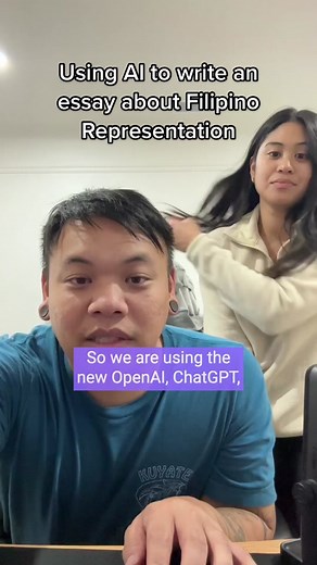 Using AI to Write an Essay About Filipino Representation