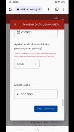 OSS Risk Validation Cannot Be Clicked #ossrba #oss