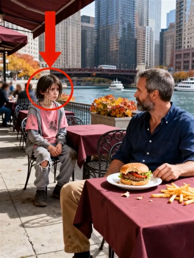 A homeless boy sat alone, stomach empty, eyes staring at food he couldn't afford. 🍽️😔💔 Then a waiter noticed—and everything changed. Without a second thought, he brought a warm meal, sat down beside him, and made sure that hungry child felt seen, cared for, and worthy. No judgment. No questions. Just pure kindness from someone who chose to help when others looked away. The boy's smile? Absolutely priceless. Sometimes heroes don't wear capes—they carry trays and choose kindness. 🥹🙏❤️ #Homele