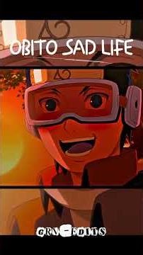 “He was broken… but still believed in love 💔 | Obito Edit”