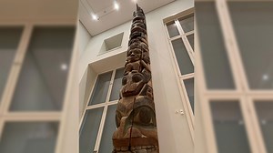 Haida Gwaii totem poles featured in German museum