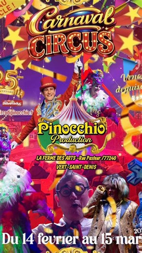 David Marcocean | Une création pour le Cirque Pinocchio production 🎪❤️❤️❤️❤️❤️🎂25 ans le cirque Pinocchio production fête cette année | Instagram