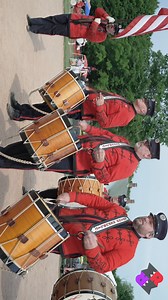 Behold! Grand Republic Fife and Drum Corps led by Monster Drummer, Scott Mitchell 🔥 Wanna #drum like these Monsters?🥁😈 Link in bio. #drumline #drumcorps #fifeanddrum #drummers #deepriver | Rhythm Monster