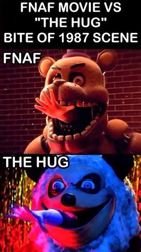 FNaF 2 Movie VS The Hug - THE BITE OF 1987