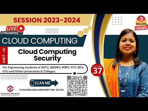 CC37: Cloud Computing Security Overview | Cloud Computing Security Issues and Challenges