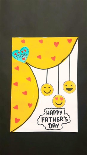 cute 😍 Father's day gift card #diy​ #fathersday​ #shorts​