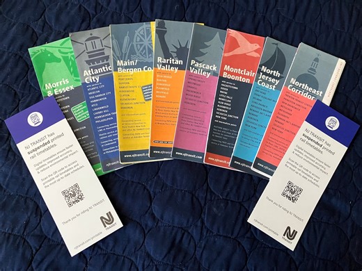 NJ Transit just suspended its printed train schedules. What you need to know.