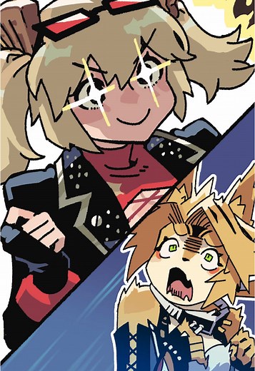 how pulchra joined the sons of calydon 🐟 🐱 Backgrounds: @hazeeerawr 🎶: Rhythm Heaven Fever - Ringside #zzzero #zenlesszonezero #Soldier0Anby #Pulchra #Burnice #fanart #nycnouu