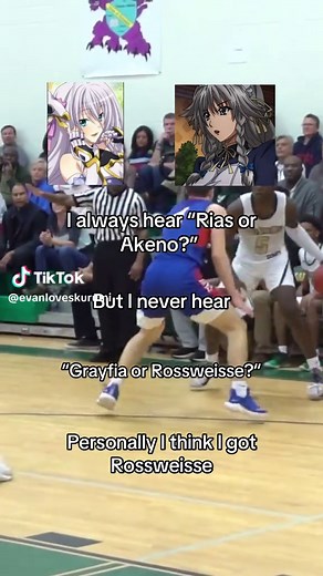 Who yall got? #highschooldxd #anime #rossweisse #grayfia #viral | grayfia