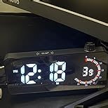 Amazon.com: Digital Alarm Clocks & Visual Timer with Large Display for Desk/Bedrooms – Reliable Wake Up & Time Management for Work/Study/Fitness, Ideal Pomodoro Timer for Productivity, Battery Powered, Black : Home & Kitchen