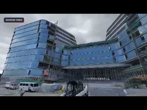 Construction of the new Philippine Senate building in Taguig halted