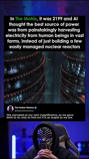 Why Machines in The Matrix Picked Human Energy—Despite Better Options