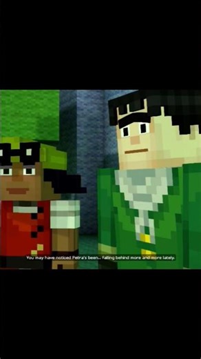Minecraft Story Mode 1: Axel, Olivia, Petra is sick. :(