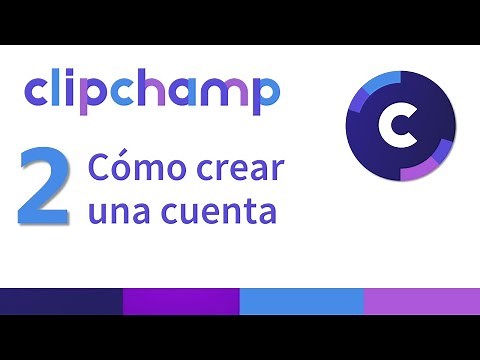 2. Cómo Iniciar Sesión y Crear una cuenta en ClipChamp