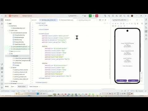 Output Mini Project Android Studio Sesi 2 2025/2026