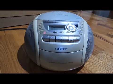 an start up on a Sony DVD playinger