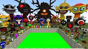 223K views · 2.5K reactions | Destroy Mr Sun Moon Tree Fun Computer Evolution All Sprunki Family Song In Toxic Hole Garry's Mod #sprunki #garrysmod #incredibox | Piyush Gaming | Facebook