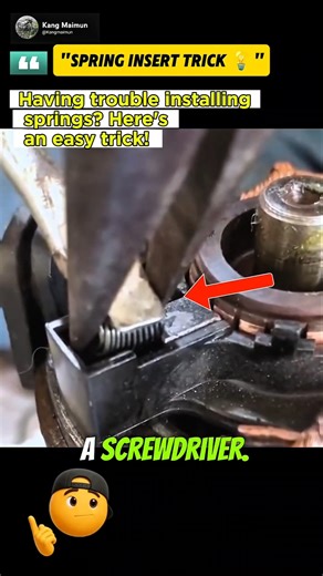 “How to Install a Spring the Easy Way! 🔧”