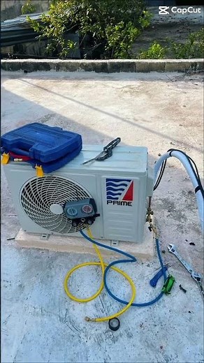 Instalación de aire acondicionado en casa habitación.