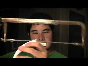 How to Make a 25-30 Pound PVC Takedown Travel Bow Part 2 - Shaping Recurves