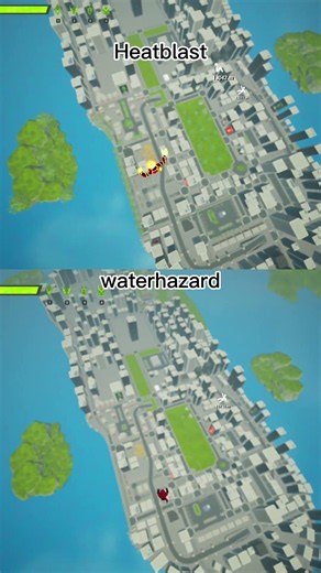 Heatblast VS Waterhazard Jump Test ben 10 game #shorts #highrpmshorts #ben10 #gamingshorts #gameplay