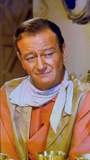 JOHN WAYNE WAS A WONDERFUL MAN.