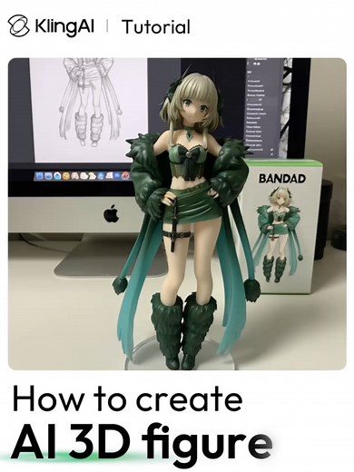 AI figurine videos just went viral🔥 Here’s how to create yours with Kling AI! #KlingAI #figurine