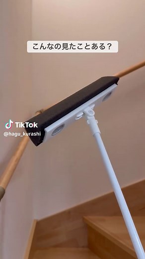 簡単な階段掃除テクニックとモップの紹介