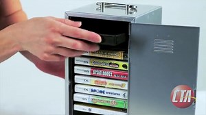 Watch Game Case Locker with Game Holder on Amazon Live