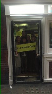 Some of our 'Lovely Ladies' declaring their love at the stage door! #LondonIsOpen | Les Miserables - Musical