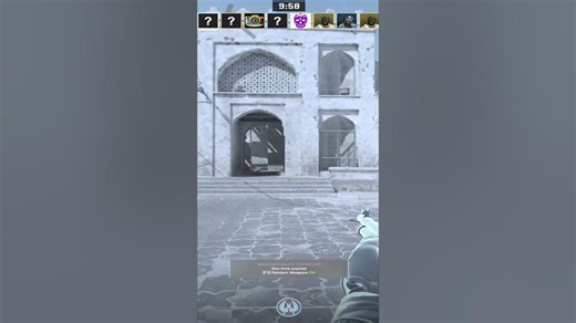 Dust II Map Exploration: First-Person POV Walkthrough #shorts