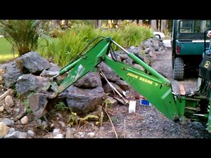 Max Pullcord John Deere 7 Backhoe Mini Excavator