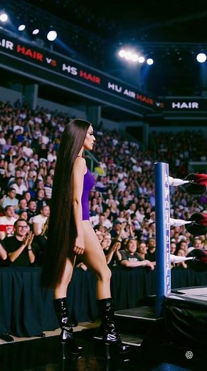 Hair vs. Hair Wrestling Match in Europe #hair #longhair