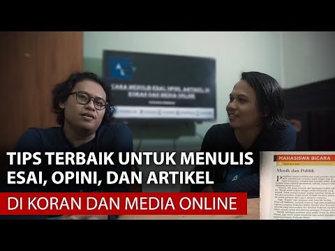 Writing Essays, Opinions, and Articles in Newspapers or Online Media