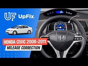 Honda Civic 2006 - 2011 Mileage Odometer Correction on Instrument Cluster Panel ICP