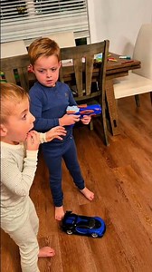 Toy Gun Tooth Pull Fail! 🤣 Bro Gets Impatient #FunnyKids #BabyTooth